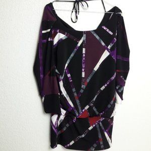 WHBM Career Blouse Waist Panel XS Oversized Top